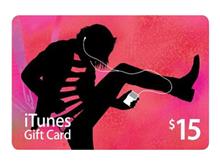 گیفت کارت 15 دلاری آیتیونز Apple iTunes 15$ Gift Card